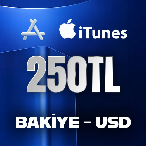 App Store & iTunes Hediye Kartı 250 TL 